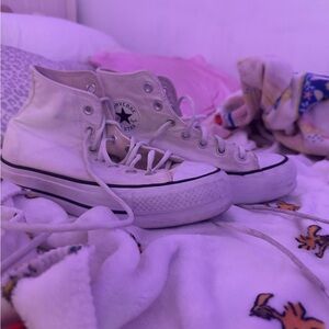 Converse Classic White Canvas Sneakers